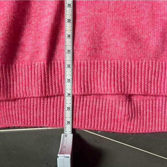 SMYM Chester Sweater Dress in Hot Pink Knit - Picture 5 of 5